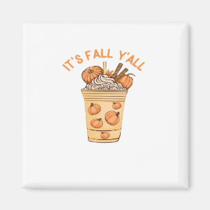 Aimant C'est l'automne, les gens cools rétro