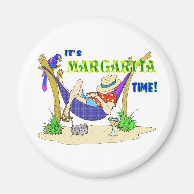 Aimant C'est l'heure de MARGARITA (Devant)