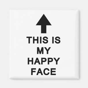 Aimant C'est mon joyeux visage