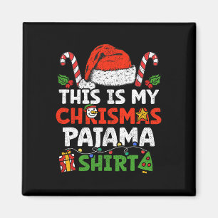 Aimant C'Est Mon Pajama Fun Joyeux Noël Fêtes De Famille