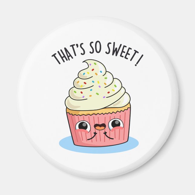 Aimant C'est tellement doux, drôle, un jeu de Cupcake Spr (Devant)