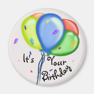 Aimant C'est ton anniversaire !