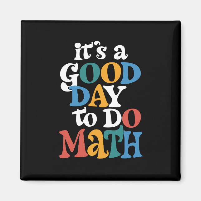 Aimant C'est un bon jour pour faire des mathématiques ens (Devant)