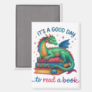 Aimant C'est une bonne journée pour lire un livre