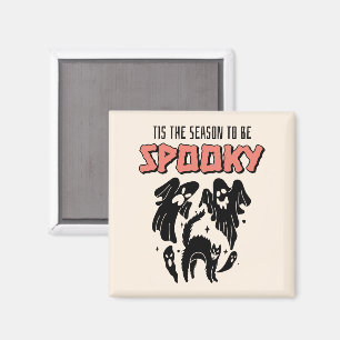 Aimant Cette saison sera Éffrayante Halloween Déplaisant