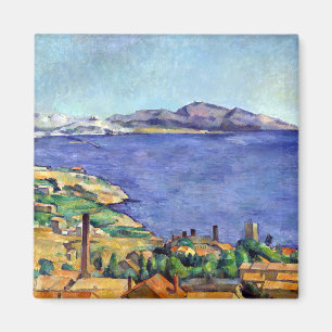 Aimant Cezanne Golfe de Marseille Vue de L'Estaque