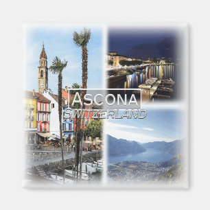 Aimant CH0280 Europe, Suisse, Ascona, Frigo