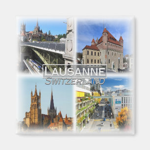 Aimant CH0287 Europe, Suisse, Lausanne, Frigo