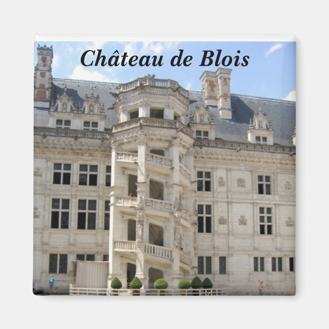 Aimant Ch�teau de Blois - (Devant)
