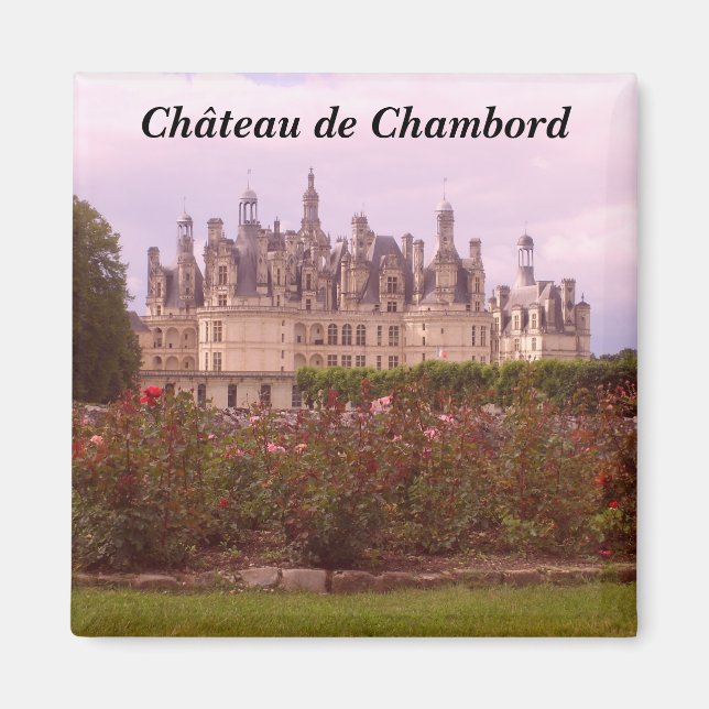 Aimant Ch�teau de Chambord - (Devant)