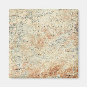 Aimant Chaîne du lac Saranac (lacs inférieur, moyen et su