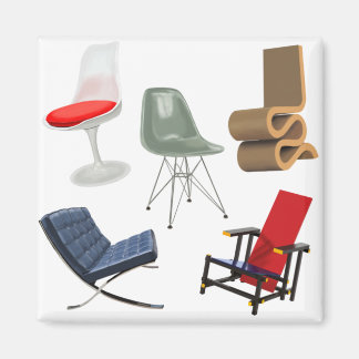 Aimant Chaises célèbres