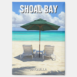 Aimant Chaises de plage à Shoal Bay Anguilla Travel
