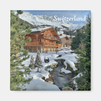 Aimant Chalet suisse