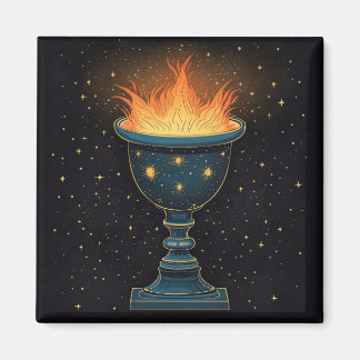 Aimant Chalice flamboyant dans le ciel
