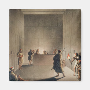 Aimant Chambre et sarcophage dans la grande pyramide du