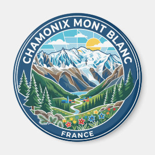 Aimant Chamonix France Mont Blanc