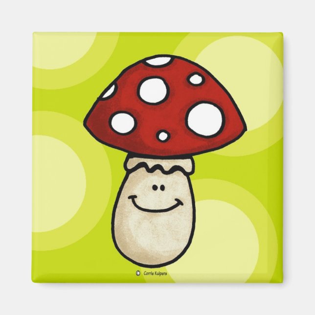 Aimant champignon (Devant)