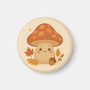 Aimant Champignons mignons