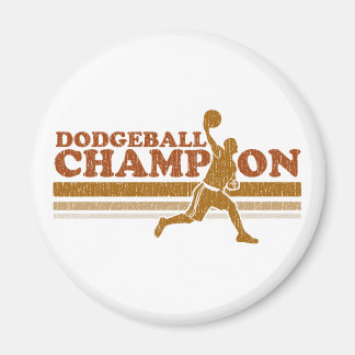 Aimant Champion de Dodgeball vintage