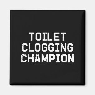 Aimant Champion de l'engorgement inapproprié des toilette