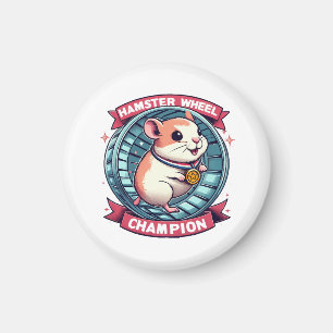 Aimant Champion de roue de hamster