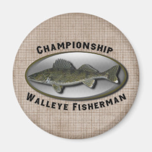 Aimant Championnat Walleye Fisherman