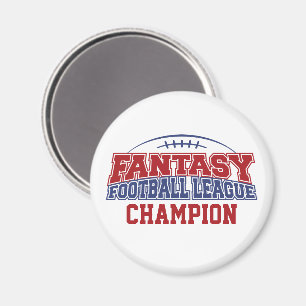 Aimant Championne d'Imaginaire de football