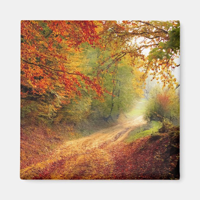 Aimant Changer les couleurs de l'automne (Devant)