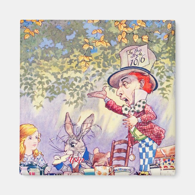 Aimant Chansons D'Alice : Une Fête De Thé Mad (Devant)