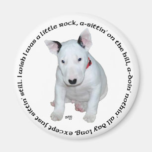 Aimant Chansons pour chiots Bull Terrier