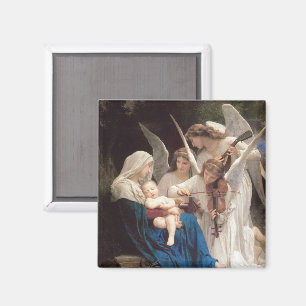 Aimant Chant des Anges (1881) de Bouguereau
