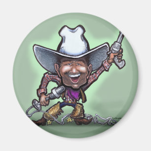 Aimant Chanter Cowboy