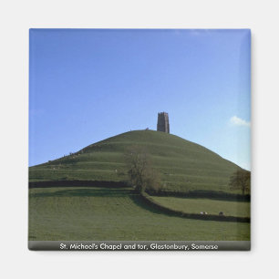 Aimant Chapelle Saint-Michel et tor, Glastonbury, Somerse