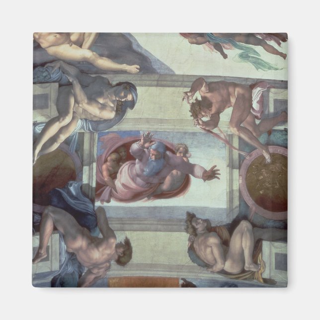 Aimant Chapelle Sixtine Plafond 2 (Devant)