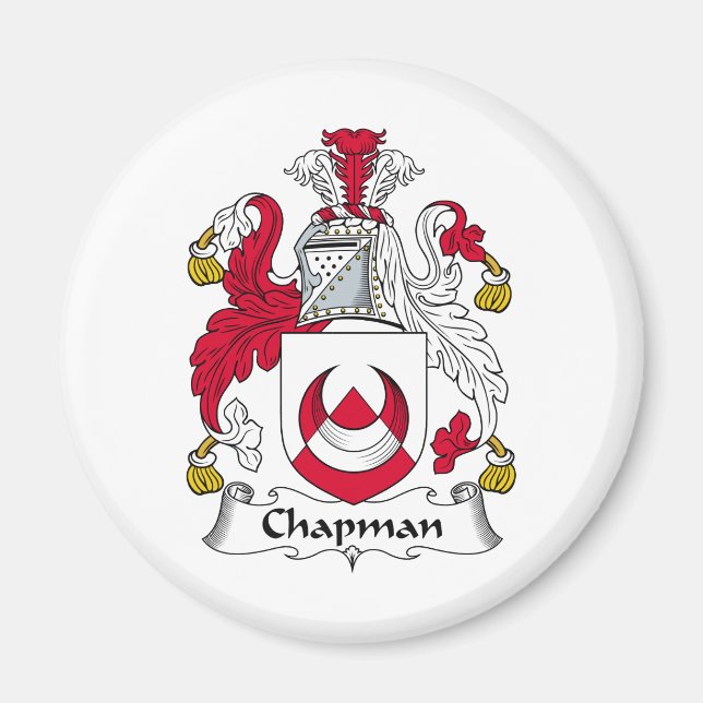 Aimant Chapman Family Crest (Devant)