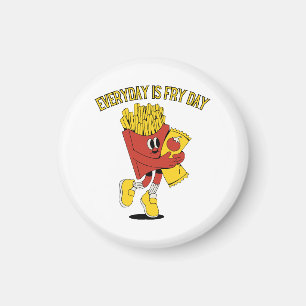 Aimant Chaque Jour Est Le Jour Des Frites