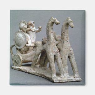 Aimant Char et chevaux, de la tombe de princesse Nefe