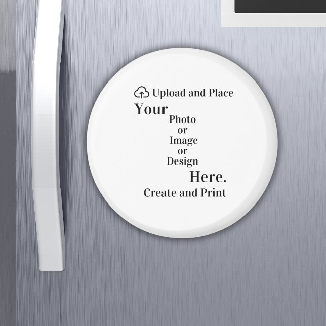 Aimant Chargement de votre design ou de votre photo (Magnet Your Design or Photo Upload)