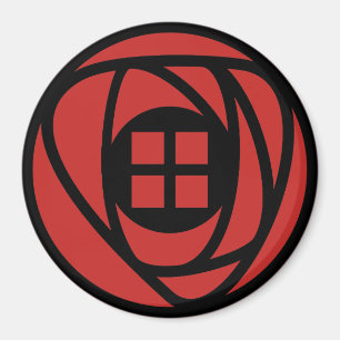 Aimant Charles Rennie Mackintosh Arts & Artistes Style Ro