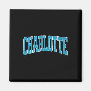 Aimant Charlotte Soccer Vintage City _1