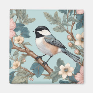 Aimant Charming Chickadee Bird