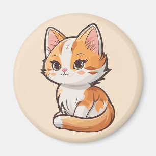 Aimant Charming Kawaii Kitten