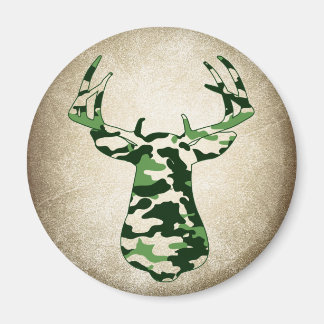 Aimant Chasse aux cerfs Camo Buck