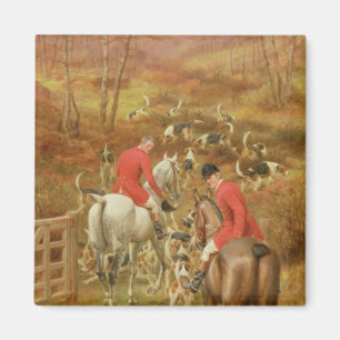 Aimant Chasse Scene, 1906