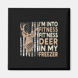 Aimant Chasse Tee I'm In Fitness Deer Freezer Funny Hu
