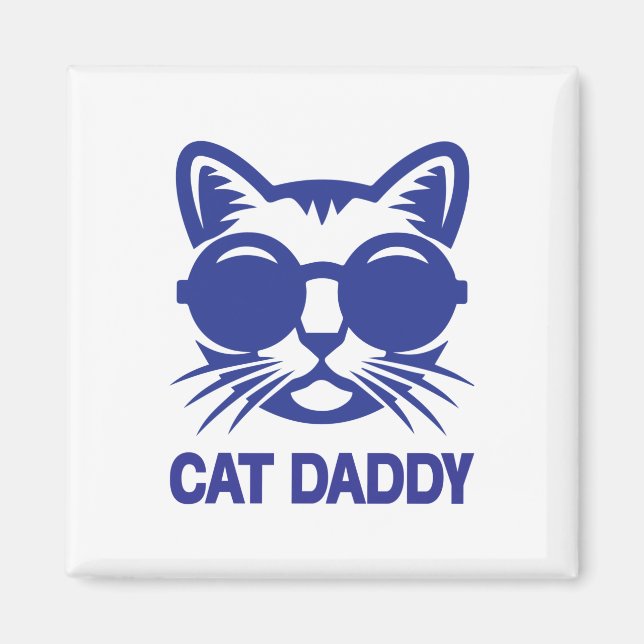 Aimant Chat Art Chat Daddy (Devant)