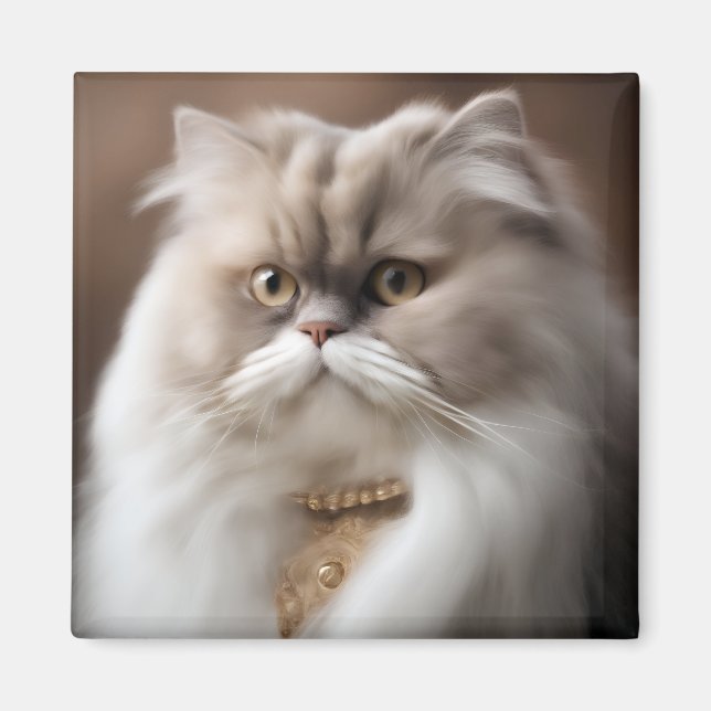 Aimant Chat de beauté persan (Devant)