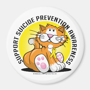 Aimant Chat de prévention de suicide