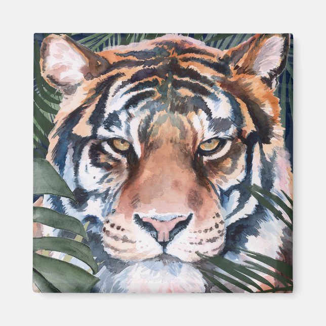 Aimant Chat Jungle - Tigre (Devant)